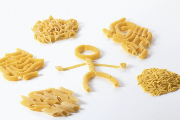 Bulk dried pasta